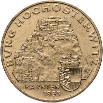 купить Австрия 20 шиллингов (shillings) 1993 года "Замок Гохостервитц"