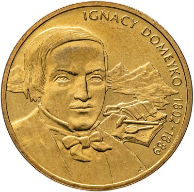 купить Польша 2 злотых 2007 "Польские путешественники - Игнацы Домейко"