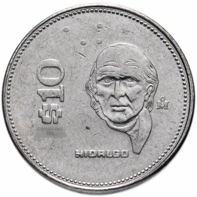 купить Мексика 10 песо 1985-1990, случайная дата