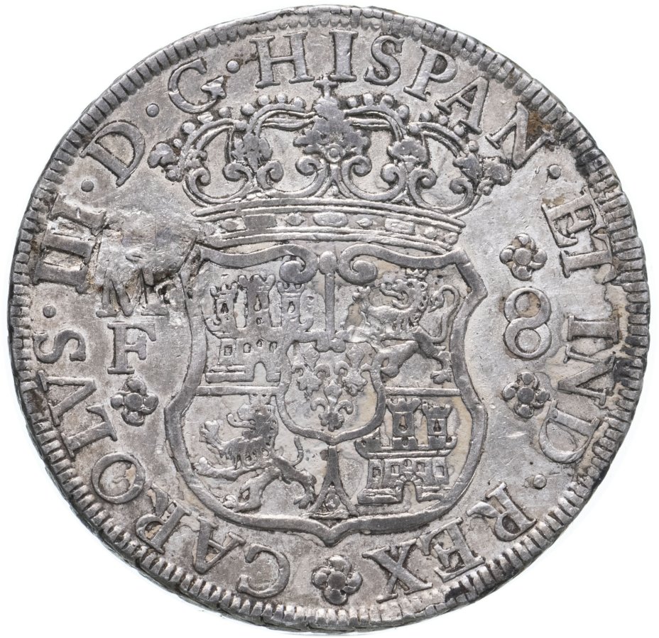 купить Мексика 8 реалов 1769