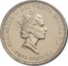 Купить Великобритания 2 фунта 1994 "300 лет банку Англии" UNC в буклете
