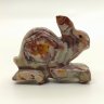 Купить Статуэтка "Заяц", оникс, резьба, шлифовка, Азия, 2000-2015 гг.