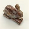 Купить Статуэтка "Заяц", оникс, резьба, шлифовка, Азия, 2000-2015 гг.