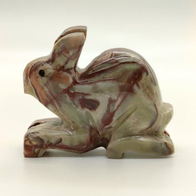 купить Статуэтка "Заяц", оникс, резьба, шлифовка, Азия, 2000-2015 гг.