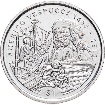 купить Сьерра-Леоне 1 доллар (dollar) 1999 "Америго Веспуччи"