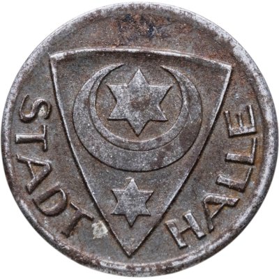 купить Германия (нотгельды) 10 пфеннигов 1920 "Город Галле-ан-дер-Заале"