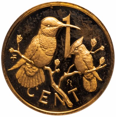 Купить Британские Виргинские острова 1 цент (cent) 1973
