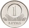 Купить Литва 1 лит (litas) 2008
