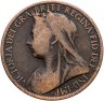 Купить Великобритания 1 пенни (penny) 1900