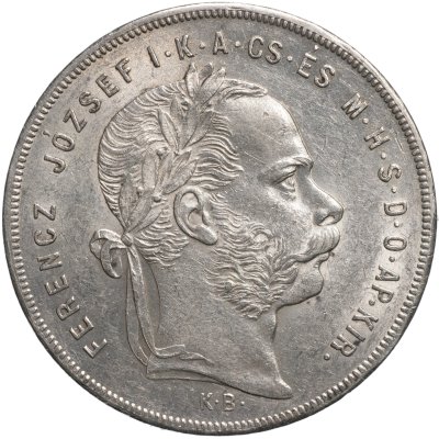 купить Австро-Венгрия [Венгрия] 1 форинт 1878 KB [KM#453.1]