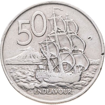 купить Новая Зеландия 50 центов (cents) 1967