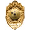 Купить Нагрудный знак "Пограничные войска - 80 лет на службе ФПС", винт