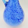 Купить Кувшин с вытянутым горлышком, синего оттенка, цветное стекло, гутная техника, Западная Европа, 1980-1990 гг.