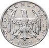 Купить Германия (Веймарская республика) 2 рейхсмарки 1927 Знак монетного двора "A" — Берлин