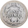 Купить США 10 центов (дайм, one dime) 1912 Barber Dime Без отметки монетного двора