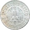 Купить Германия (Третий рейх) 2 рейхсмарки (reichsmark) 1933 G 450 лет со дня рождения Мартина Лютера