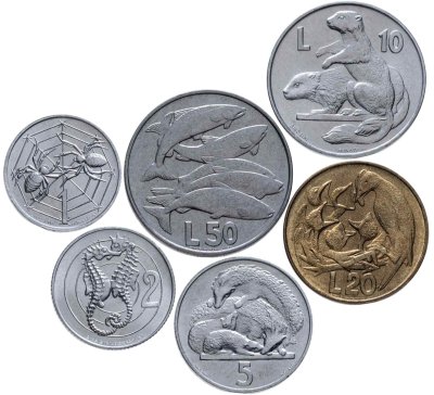 купить Сан-Марино годовой набор из 6 монет 1975