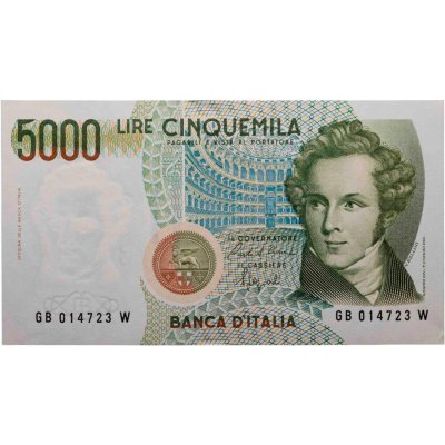 купить Италия 5000 лир 1985 (Pick 111b)