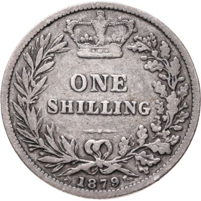 купить Великобритания 1 шиллинг (shilling) 1879