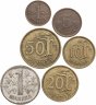 Купить Финляндия полный набор монет для обращения 1964-1969 (6 шт.)