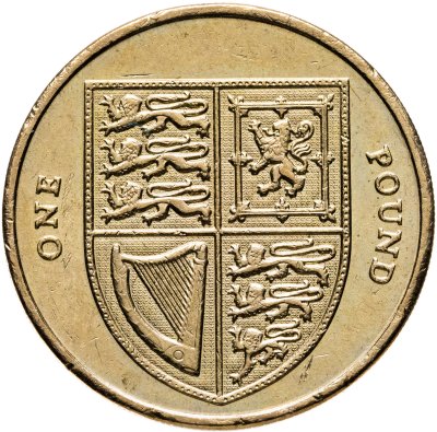 купить Великобритания 1 фунт (pound) 2015