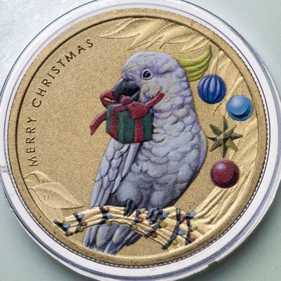 купить Австралия 1 доллар 2021 «Счастливого рождества»