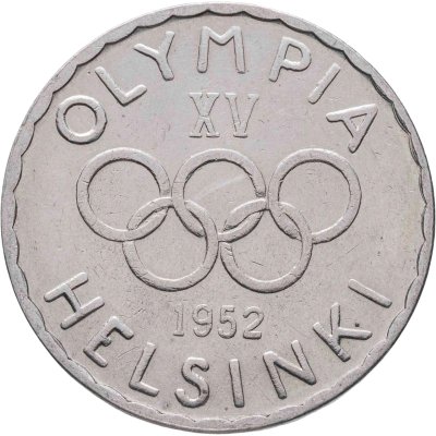 купить Финляндия 500 марок 1952 "XV летние олимпийские игры 1952 года в Хельсинки"