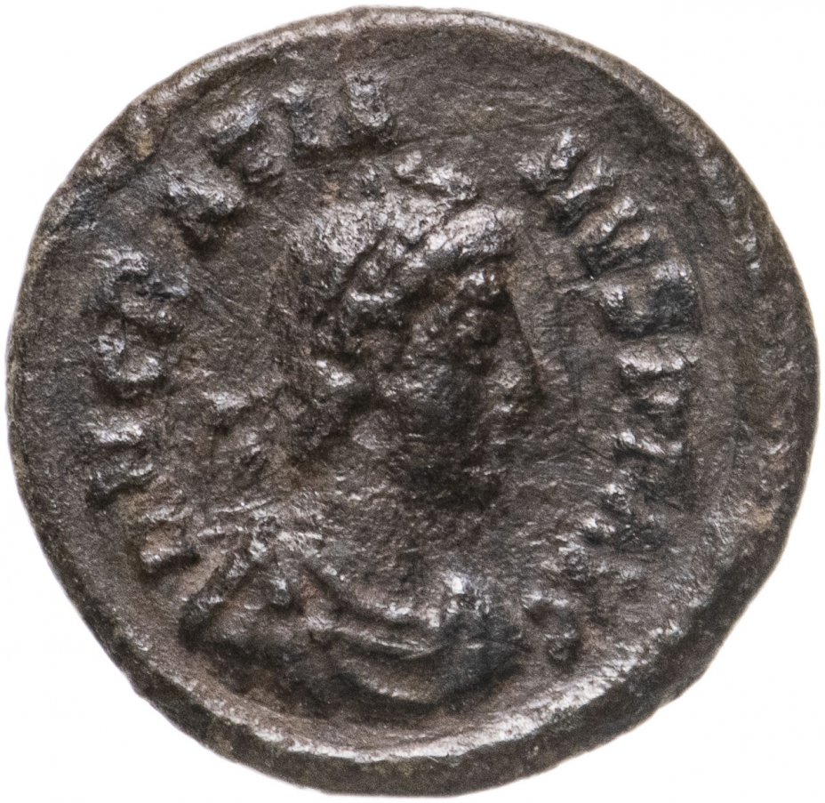 купить Римская империя, Грациан, 367-383 гг., центенионалий (реверс: легенда обрамлена венком)