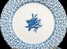 Купить Набор из четырех тарелок "Rose Bouquet" с декором в виде роз и листиков, Royal Victoria, фаянс, деколь, Великобритания, 1960-1980 гг.
