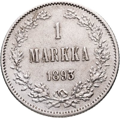 купить 1 марка 1893 L Российская Финляндия
