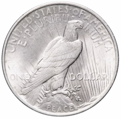 купить США 1 доллар (dollar) 1922-1925 "Мирный доллар (Peace Dollar)"