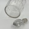 Купить Штоф граненый с фигурной пробкой, стекло, Западная Европа, 1950-1980 гг.