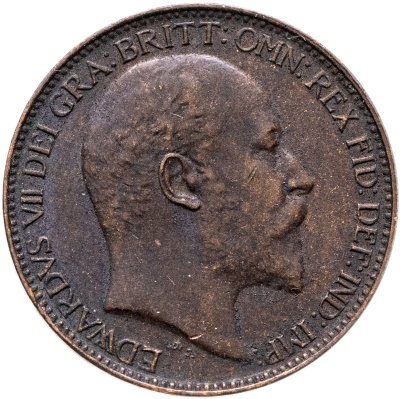 купить Великобритания 1 фартинг (farthing) 1902