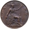 Купить Великобритания 1 фартинг (farthing) 1902