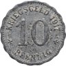 Купить Германия "Хаген" 10 пфеннигов 1917 нотгельд
