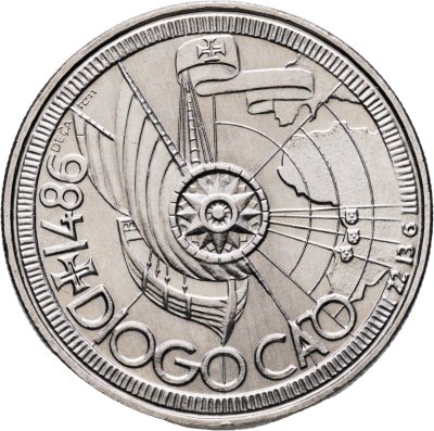 купить Португалия 100 эскудо (escudos) 1987 "Золотой век открытий - Диогу Кан"