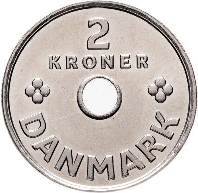 купить Дания 2 кроны (kroner) 2025