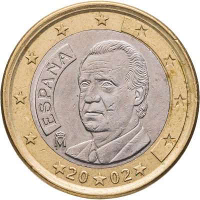 купить Испания 1 евро (euro) 2002