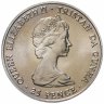 Купить Тристан-да-Кунья 25 пенсов 1980 "80 лет со дня рождения Королевы-Матери"