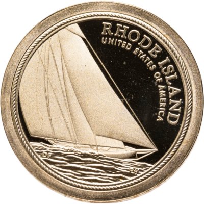 купить США 1 доллар 2022 S Натанаэль Херрешофф, яхта "Рилаэнс"