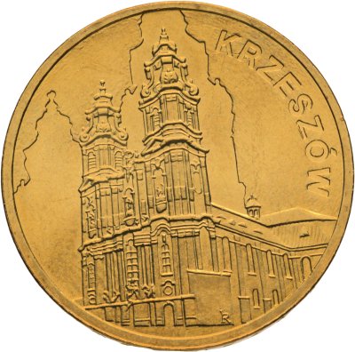 купить Польша 2 злотых 2010 "Памятники Польши - Кшешув"