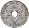 Купить Британская Западная Африка 1 пенни (penny) 1936 KN Эдуард VIII