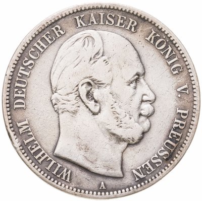 купить Германия (Империя) 5 марок (mark) 1876 A знак монетного двора: "A" - Берлин