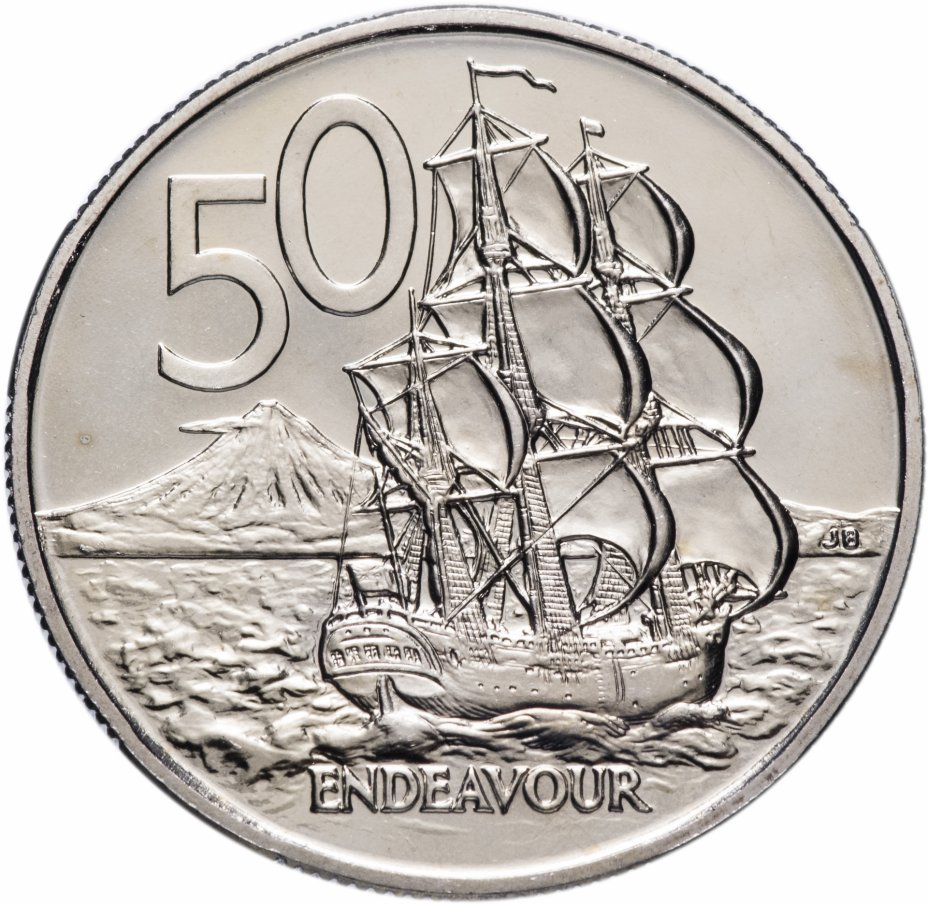 купить Новая Зеландия 50 центов 1968-1984