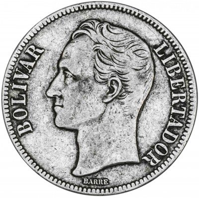 купить Венесуэла 5 боливаров 1936