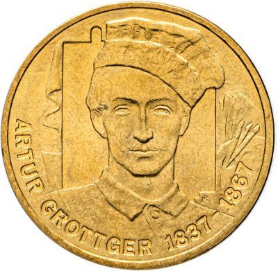 купить Польша 2 злотых 2010 "Художник Артур Гротгер"