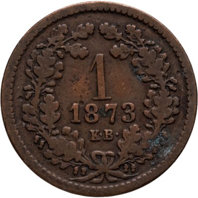 купить Австро-Венгрия 1 крейцер (krajczar) 1873 для Венгрии