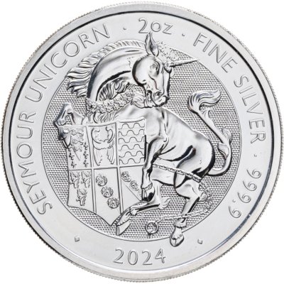 купить Великобритания 5 фунтов (pounds) 2024 "Звери Тюдоров - Единорог Шотландии"