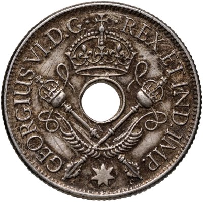 купить Новая Гвинея 1 шиллинг (shilling) 1938