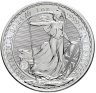 Купить Великобритания 2 фунта 2024 "Стоящая Британия" с портретом Короля Карла III без короны